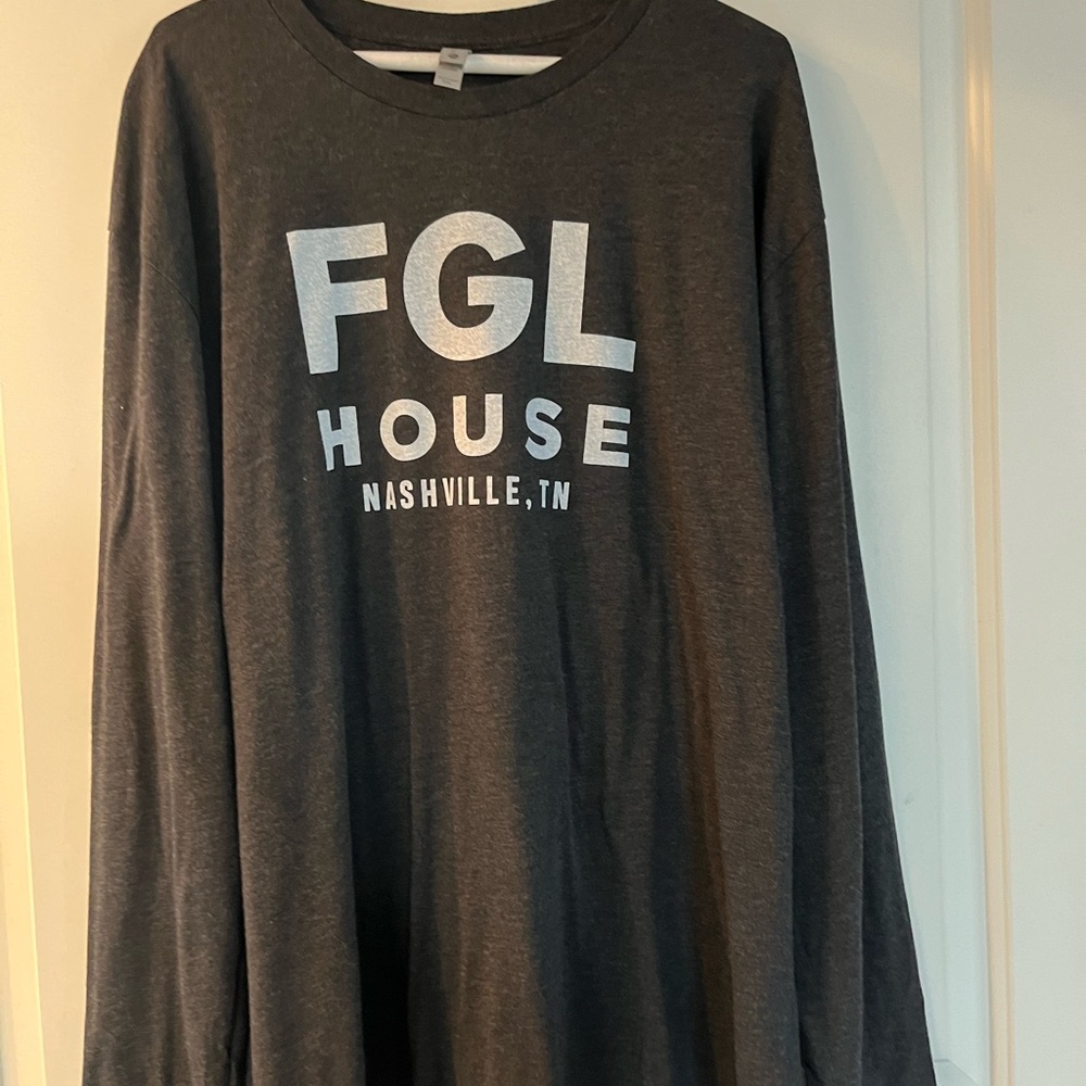 Nashville Florida Georgia Line FGL House Graphic Tee - Charcoal - Picture 2 of 4